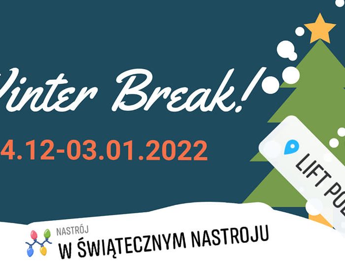 Wracamy do Was gotowi na nowe wyzwania już od 03.01.2022!!!